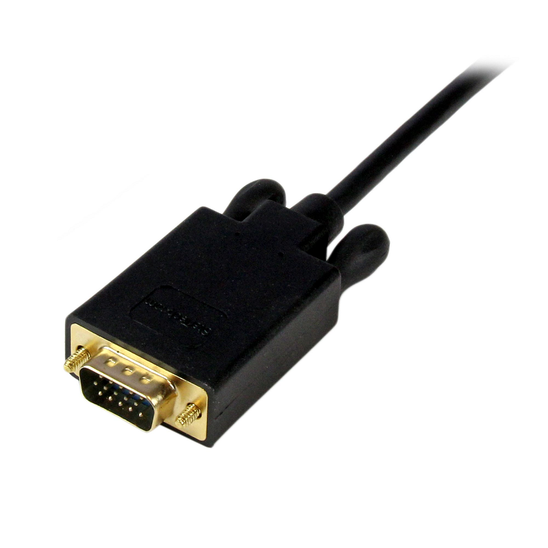 StarTech MDP2VGAMM10B 10ft mDP to VGA Adapter Converter Cable - 1920x1200 - Black